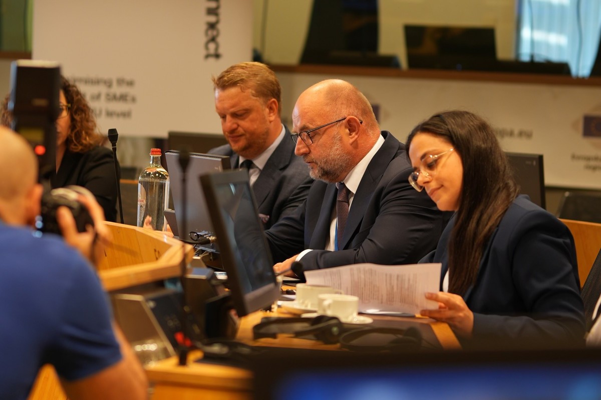 Debata w Komitecie regionów na temat sztucznej inteligencji w rolnictwie, fot. Mieszko Matusiak/UMWKP