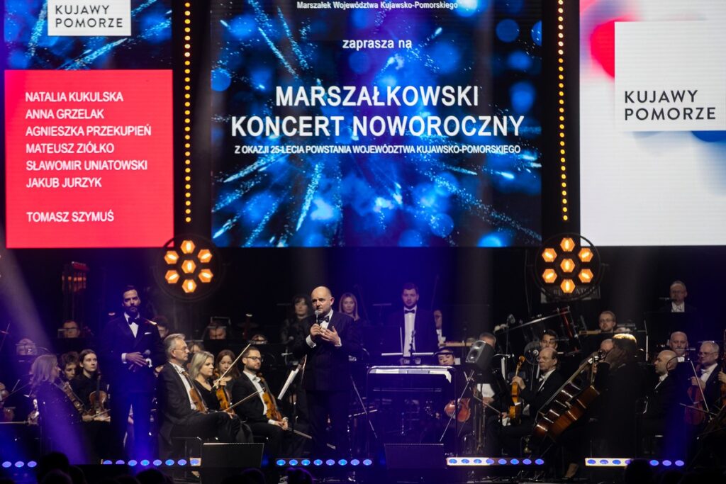 Koncert noworoczny z okazji 25-lecia województwa kujawsko-pomorskiego, fot. Andrzej Goiński/UMWKP