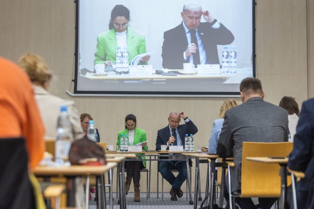 Posiedzenie Komitetu Monitorującego FEdKP, 30 stycznia 2024, fot. Mikołaj Kuras dla UMWKP
