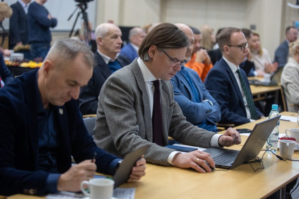 Posiedzenie Komitetu Monitorującego FEdKP, 30 stycznia 2024, fot. Mikołaj Kuras dla UMWKP