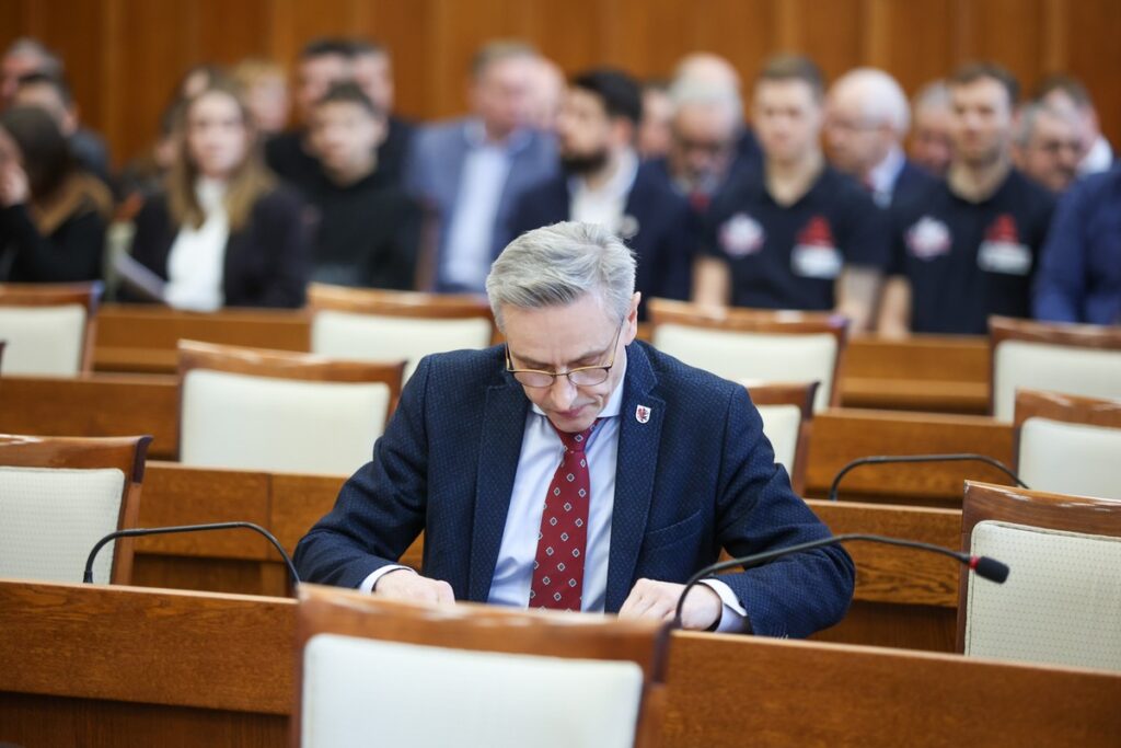 Ostatnia w tej kadencji merytoryczna sesja sejmiku województwa, fot. Mikołaj Kuras dla UMWKP