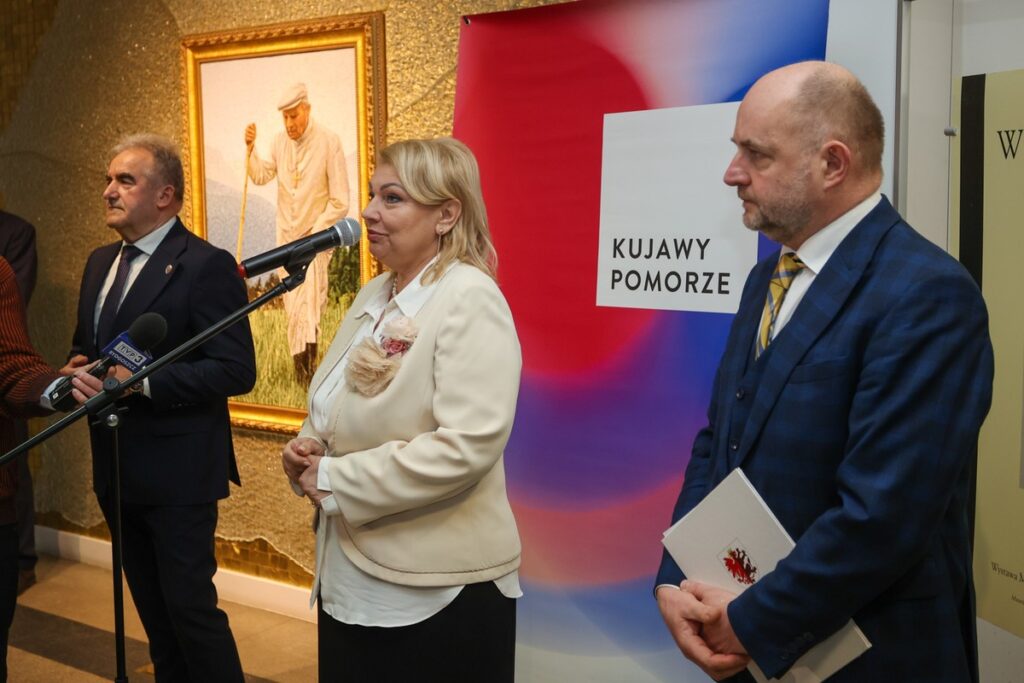 Otwarcie wystawy "Wincenty Witos 1864-1945”, fot. Mikołaj Kuras dla UMWKP