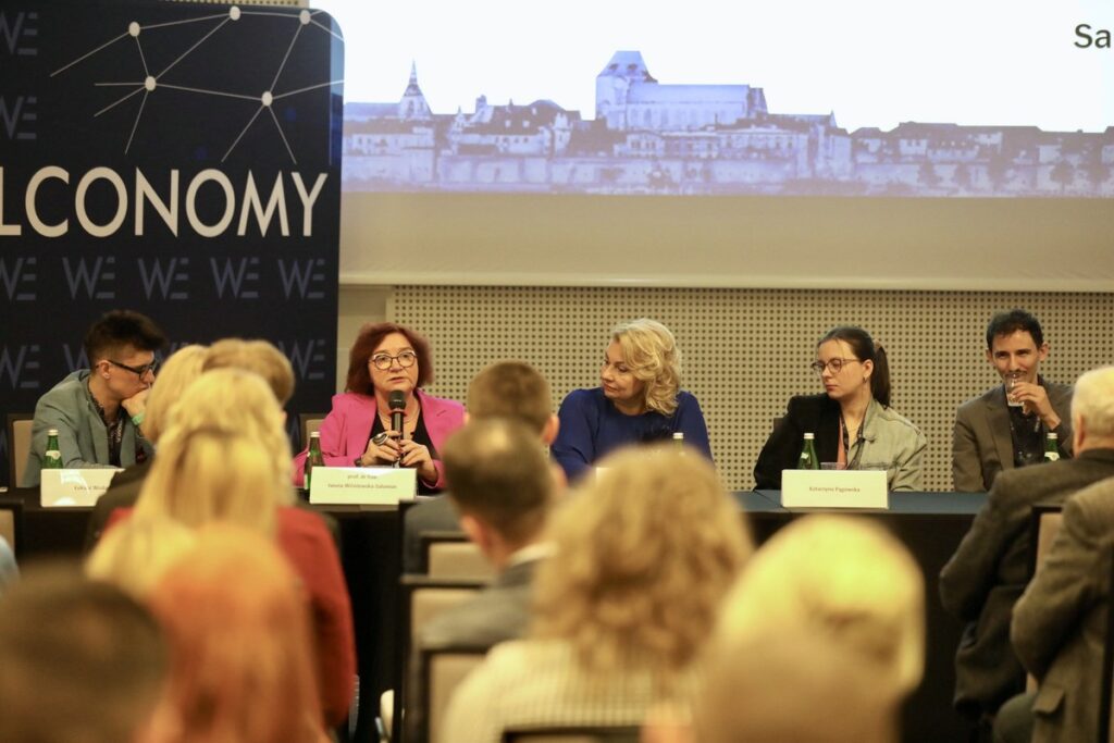 Panele forum gospodarczego Welconomy w Toruniu, fot. Andrzej Goiński/UMWKP