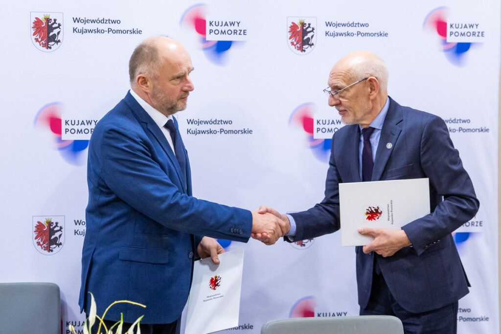 Ceremonia podpisania listu intencyjnego, fot. Andrzej Goiński/UMWKP