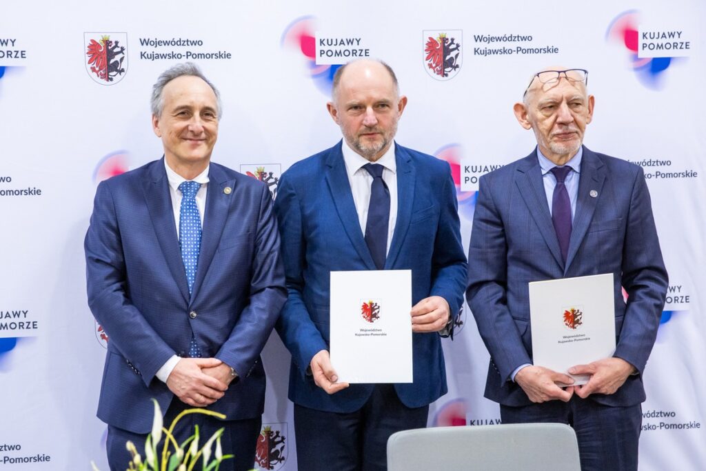 Ceremonia podpisania listu intencyjnego, fot. Andrzej Goiński/UMWKP