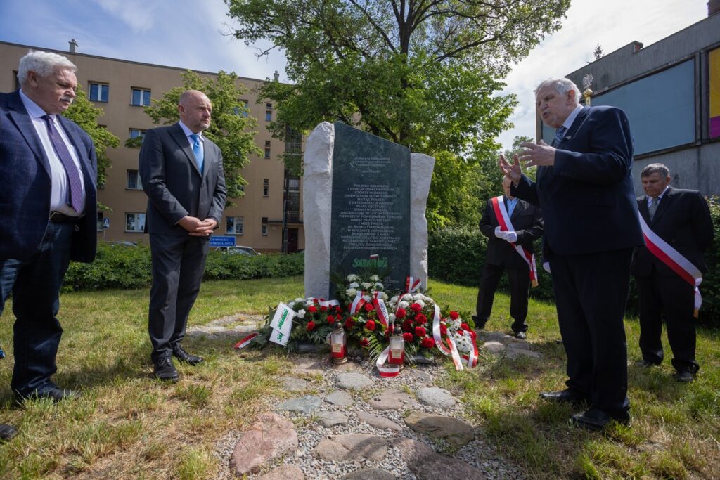 Toruńskie uroczystości z okazji 43. rocznicy rejestracji NSZZ RI Solidarność, fot. Mikołaj Kuras dla UMWKP