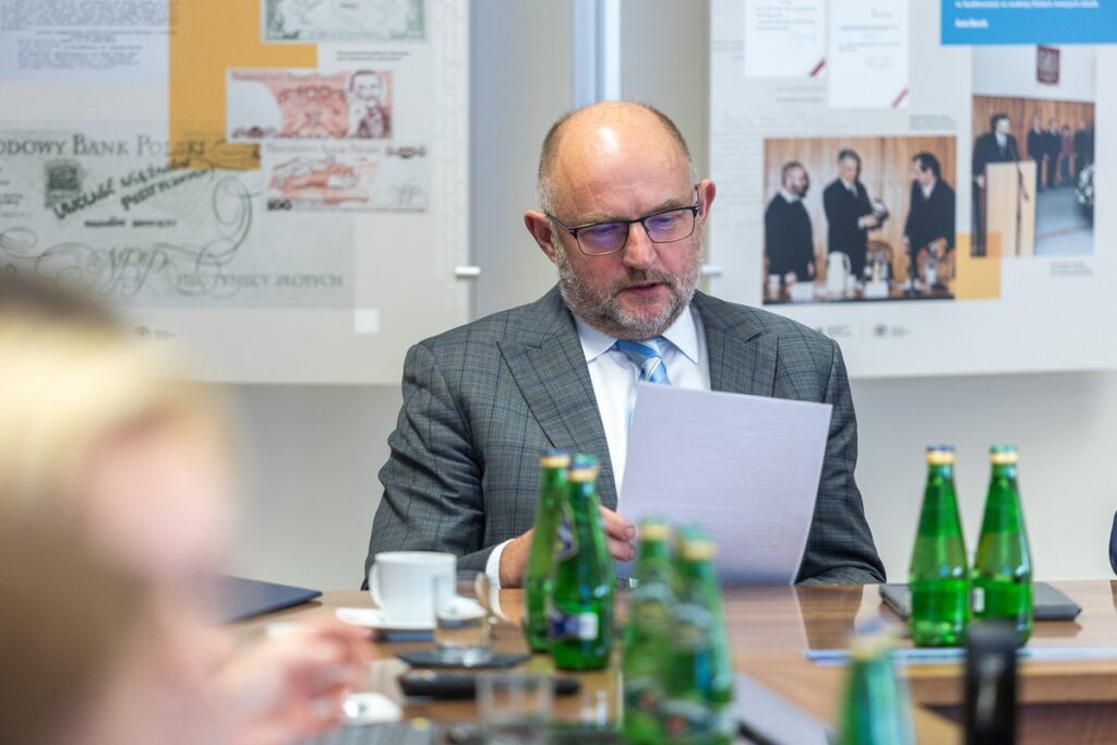 Spotkanie marszałka Piotra Całbeckiego z wiceministrem Jackiem Karnowskim, fot. Szymon Zdziebło/tarantoga dla UMWKP