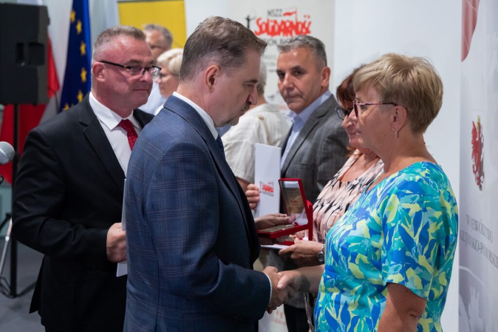 Ceremonia wręczenia medali Solidarności, fot. KPUW