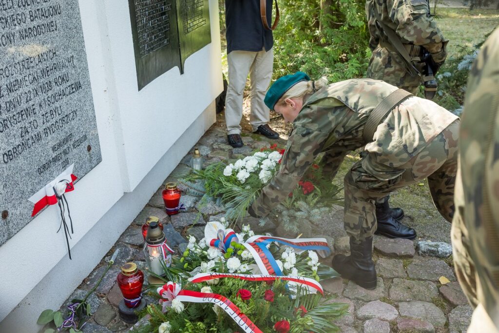 85. rocznica wybuchu II wojny światowej w Bydgoszczy, fot. Tomasz Czachorowski/eventphoto.com.pl dla UMWKP