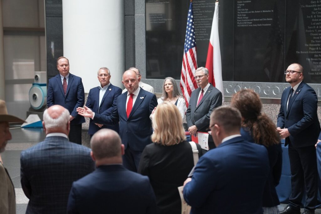 Ceremonia podpisania listu intencyjnego i porozumienia partnerskiego, Biblioteka Prezydencka George’a Busha w Texas A&M University, fot. UMWKP