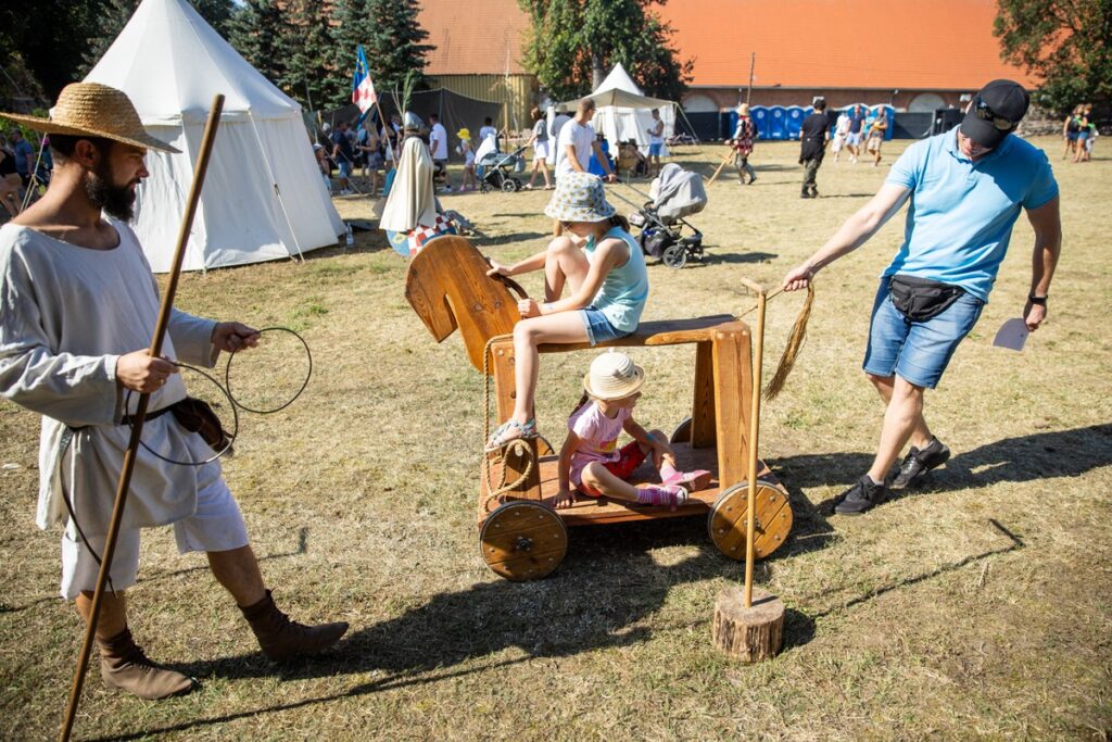 Baśniowe spotkanie na Zamku Bierzgłowskim, fot. Andrzej Goiński/UMWKP