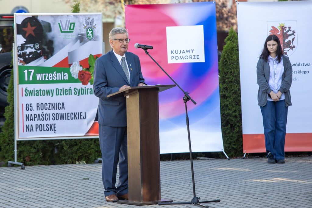 Światowy Dzień Sybiraka, uroczystości w Toruniu, fot. Mikołaj Kuras dla UMWKP