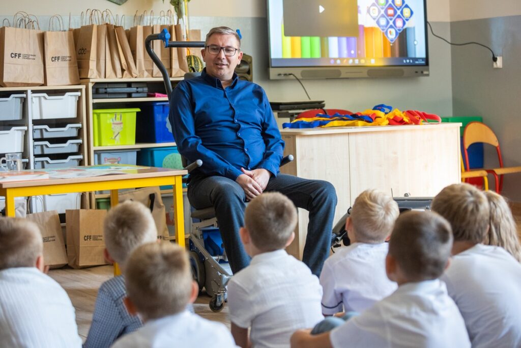 Lekcja pokazowa „ABC empatii” w Grudziądzu, fot. Mikołaj Kuras dla UMWKP