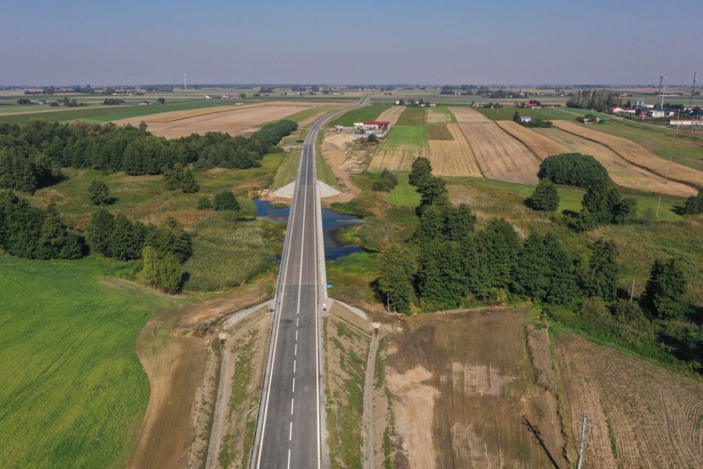 Otwarcie obwodnicy Lubrańca, fot. Mikołaj Kuras dla UMWKP