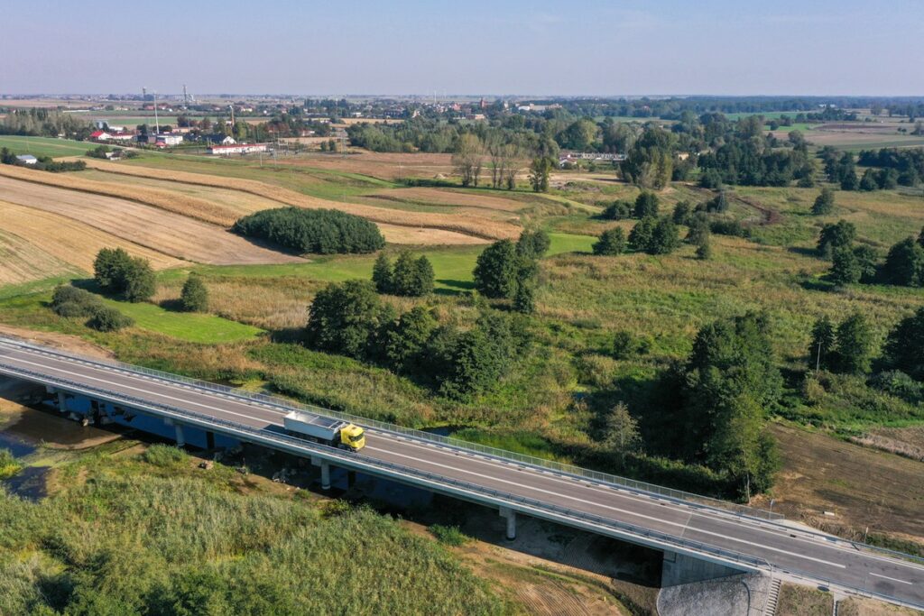 Otwarcie obwodnicy Lubrańca, fot. Mikołaj Kuras dla UMWKP