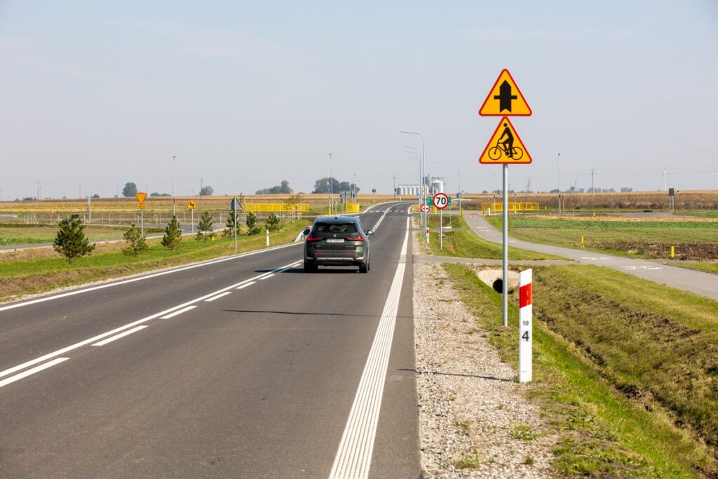 Otwarcie obwodnicy Lubrańca, fot. Mikołaj Kuras dla UMWKP