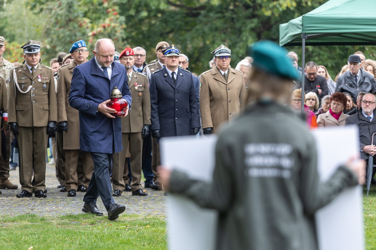 Regional Commemoration of the National Day of Remembrance for the Victims of the 1939 German Crime in Pomerania, photo by Szymon Zdziebło/Tarantoga for UMWKP