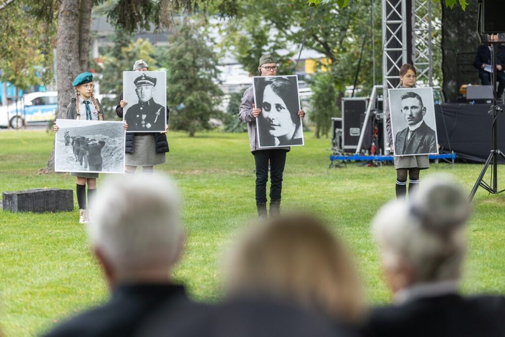 Regional Commemoration of the National Day of Remembrance for the Victims of the 1939 German Crime in Pomerania, photo by Szymon Zdziebło/Tarantoga for UMWKP