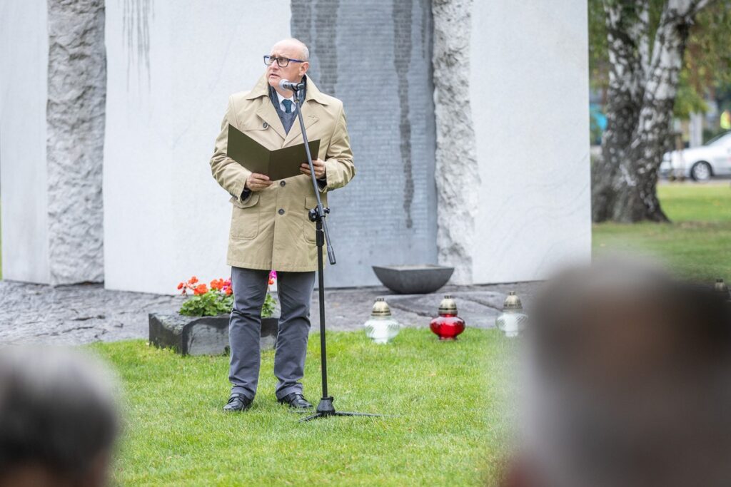 Regional Commemoration of the National Day of Remembrance for the Victims of the 1939 German Crime in Pomerania, photo by Szymon Zdziebło/Tarantoga for UMWKP