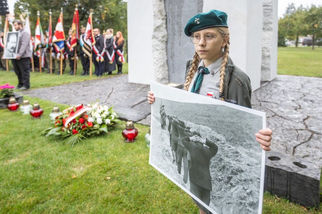 Regional Commemoration of the National Day of Remembrance for the Victims of the 1939 German Crime in Pomerania, photo by Szymon Zdziebło/Tarantoga for UMWKP