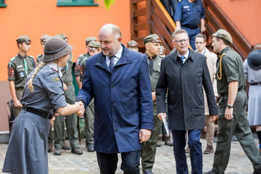 Opening of the Scout Base in Bydgoszcz, photo by Tomasz Czachorowski/eventphoto.com.pl for UMWKP