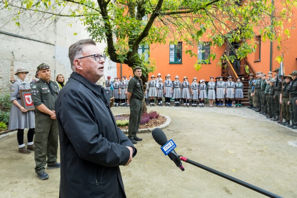 Opening of the Scout Base in Bydgoszcz, photo by Tomasz Czachorowski/eventphoto.com.pl for UMWKP