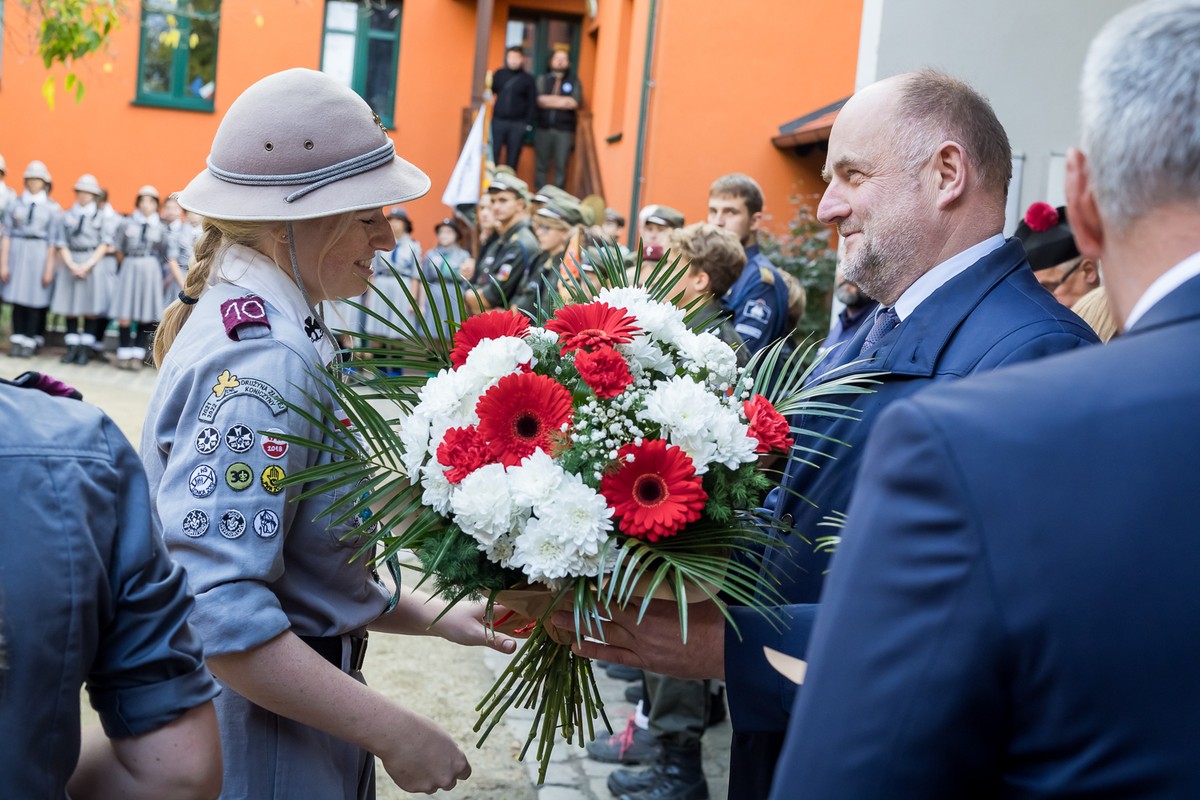 Opening of the Scout Base in Bydgoszcz, photo by Tomasz Czachorowski/eventphoto.com.pl for UMWKP