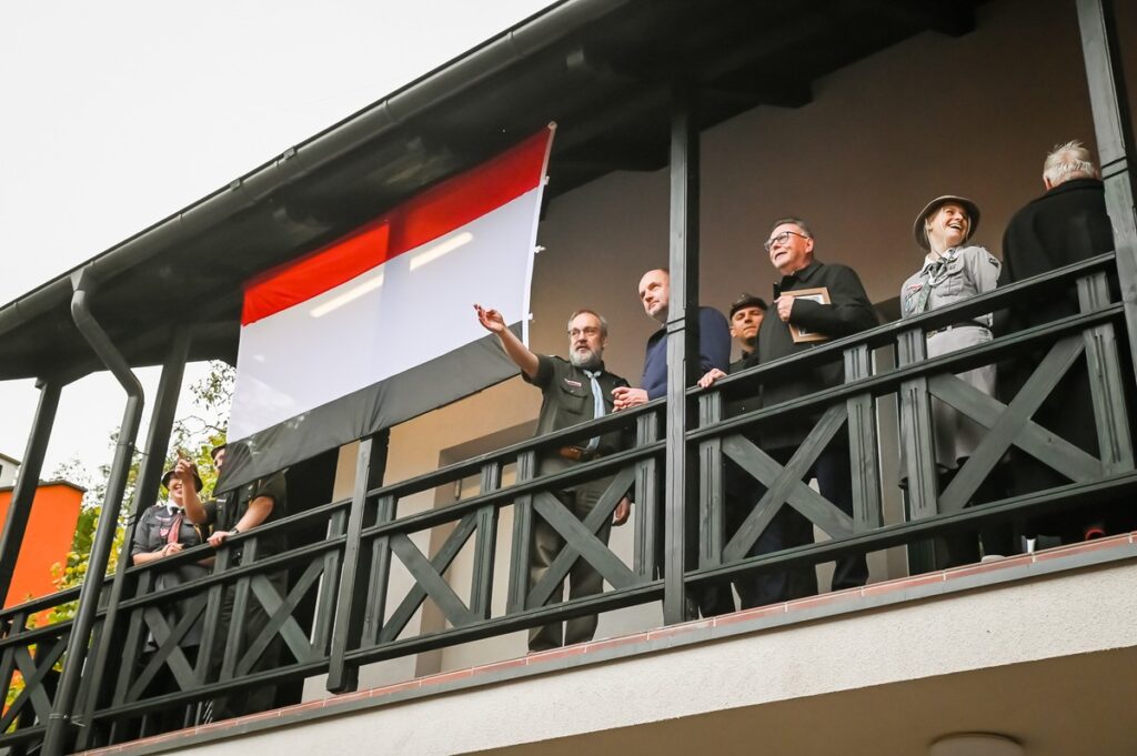 Opening of the Scout Base in Bydgoszcz, photo by Tomasz Czachorowski/eventphoto.com.pl for UMWKP