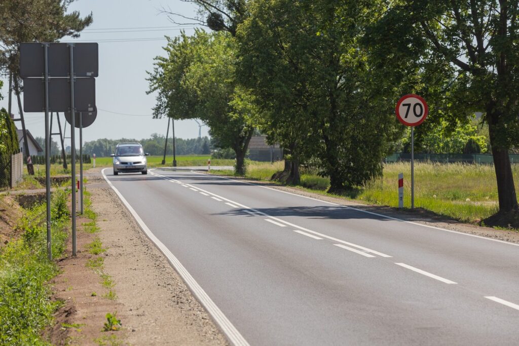 Droga wojewódzka nr 543 Wichulec-Grzybno, fot. Mikołaj Kuras dla UMWKP