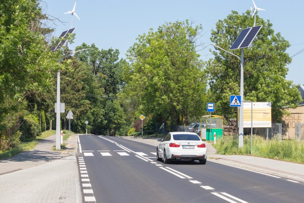 Droga wojewódzka nr 543 Wichulec-Grzybno, fot. Mikołaj Kuras dla UMWKP