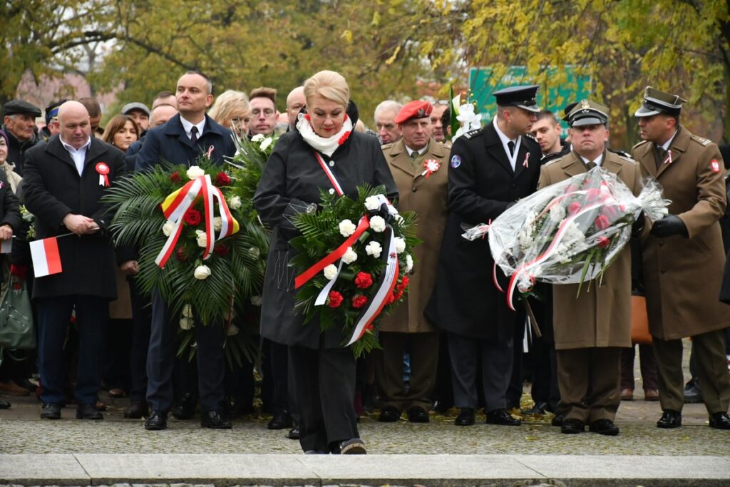 Obchody Narodowego Święta Niepodległości w Inowrocławiu, fot. Bartosz Czaplicki/UMWKP