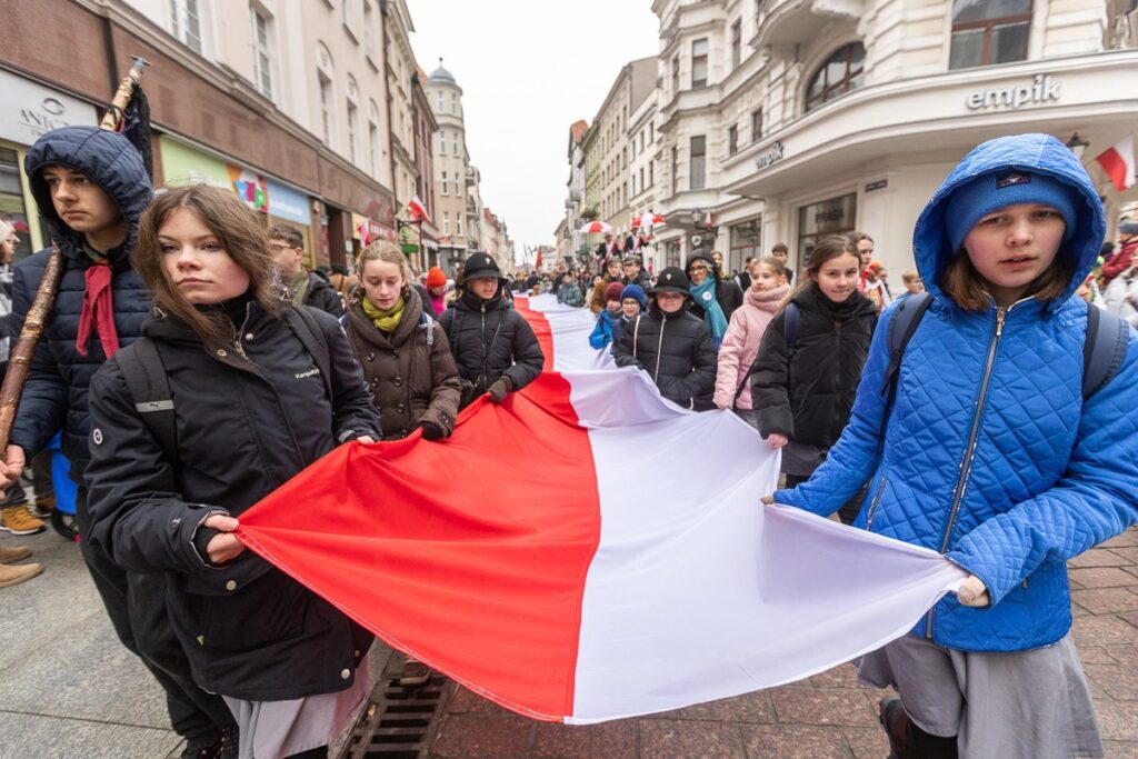 Obchody Narodowego Święta Niepodległości w Toruniu, fot. Szymon Zdzieblo/tarantoga.pl dla UMWKP