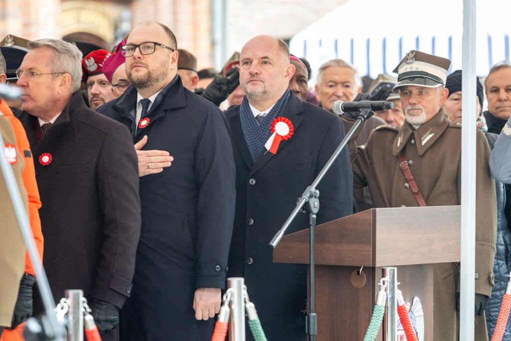 Obchody Narodowego Święta Niepodległości w Toruniu, fot. Szymon Zdzieblo/tarantoga.pl dla UMWKP