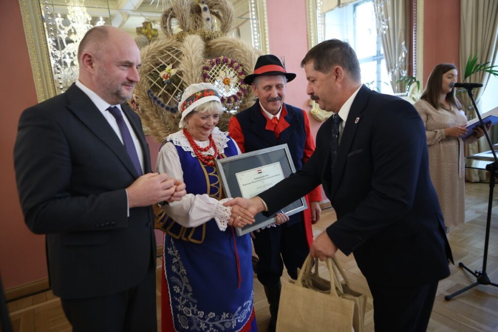 Spotkanie podsumowujące tegoroczne dożynki wojewódzkie, fot. Mikołaj Kuras dla UMWKP