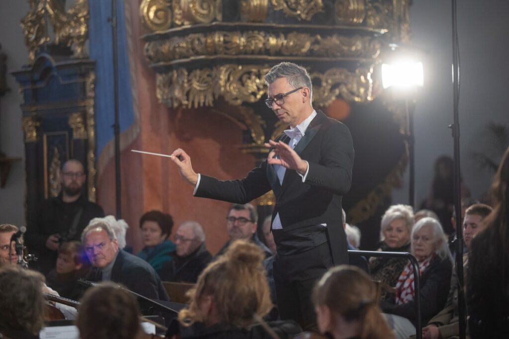 Widowisko w kościele Ducha Świętego w Toruniu fot. Mikołaj Kuras dla UMWKP