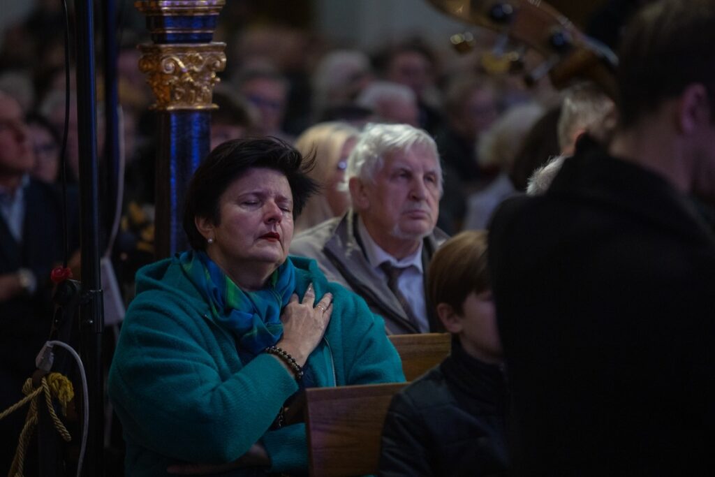 Widowisko w kościele Ducha Świętego w Toruniu fot. Mikołaj Kuras dla UMWKP