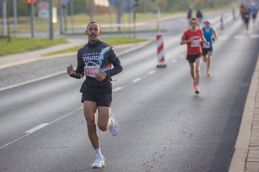 41. Toruń Maraton – trasa półmaratonu i maratonu, fot. Mikołaj Kuras dla UMWKP