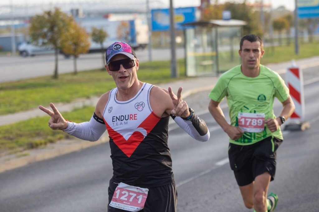 41. Toruń Maraton – trasa półmaratonu i maratonu, fot. Mikołaj Kuras dla UMWKP