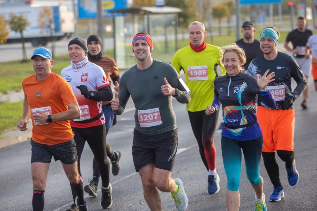 41. Toruń Maraton – trasa półmaratonu i maratonu, fot. Mikołaj Kuras dla UMWKP