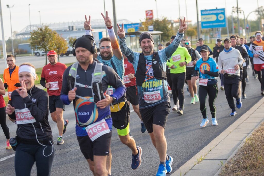 41. Toruń Maraton – trasa półmaratonu i maratonu, fot. Mikołaj Kuras dla UMWKP