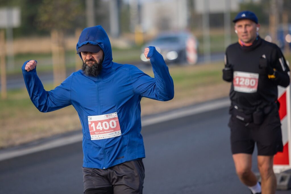 41. Toruń Maraton – trasa półmaratonu i maratonu, fot. Mikołaj Kuras dla UMWKP