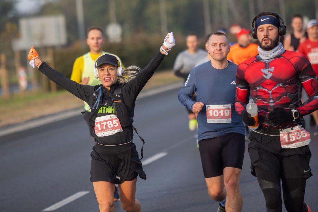 41. Toruń Maraton – trasa półmaratonu i maratonu, fot. Mikołaj Kuras dla UMWKP