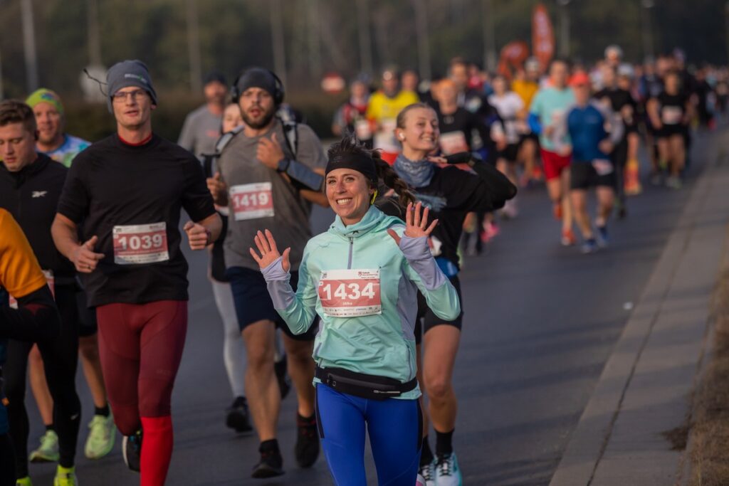 41. Toruń Maraton – trasa półmaratonu i maratonu, fot. Mikołaj Kuras dla UMWKP