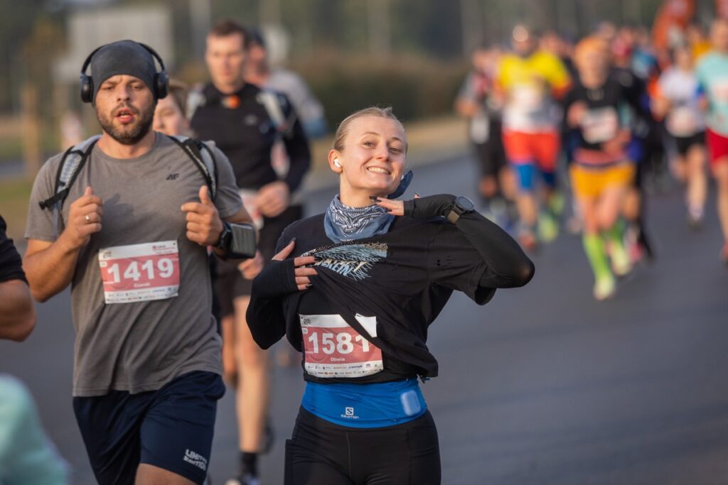 41. Toruń Maraton – trasa półmaratonu i maratonu, fot. Mikołaj Kuras dla UMWKP