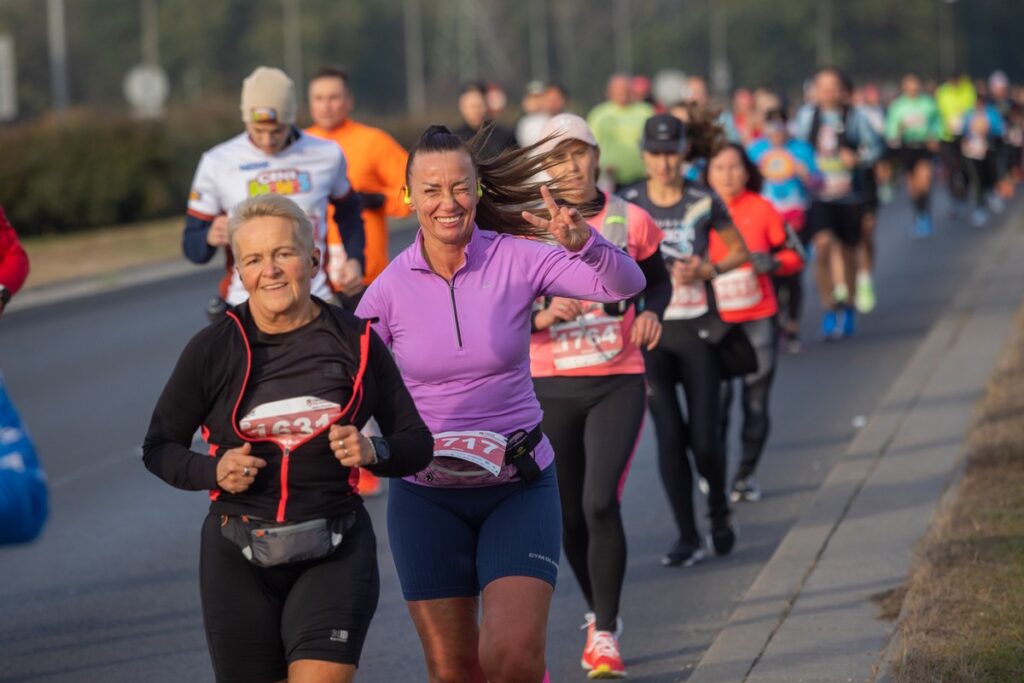 41. Toruń Maraton – trasa półmaratonu i maratonu, fot. Mikołaj Kuras dla UMWKP