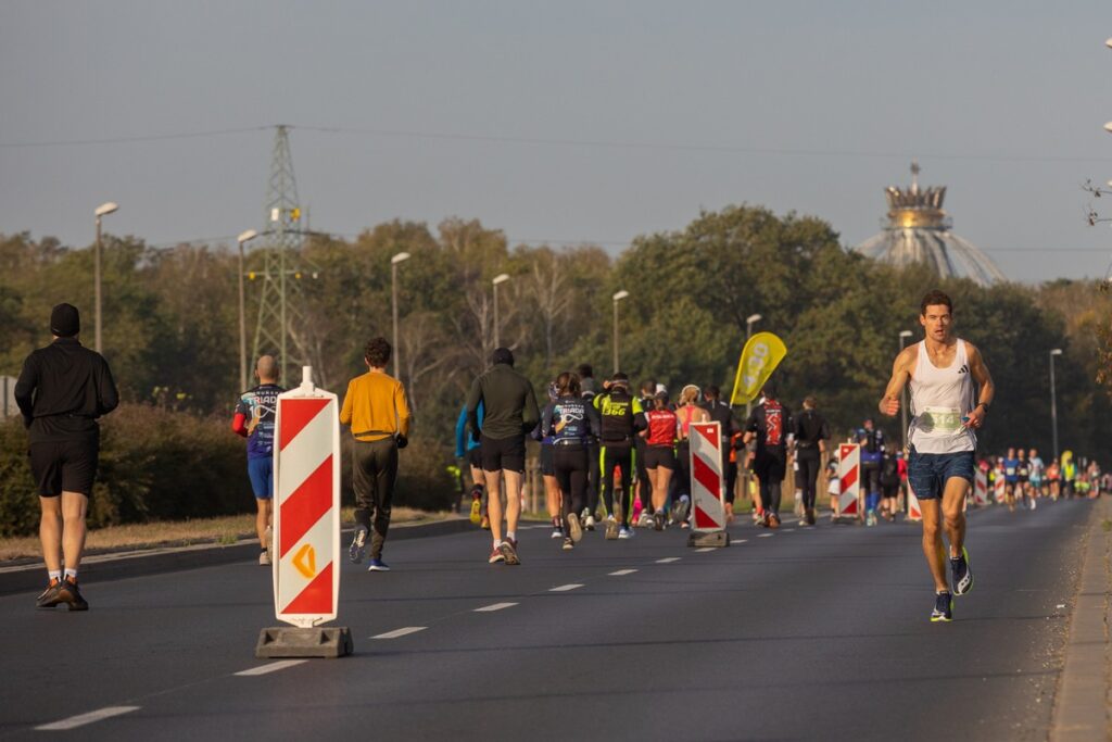 41. Toruń Maraton – trasa półmaratonu i maratonu, fot. Mikołaj Kuras dla UMWKP