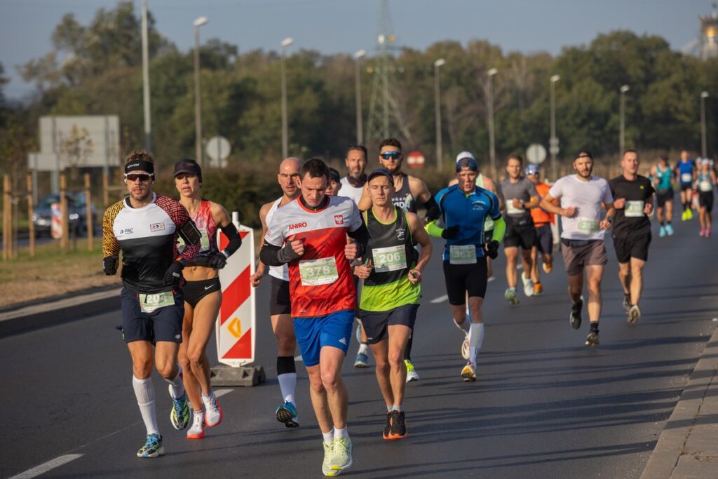 41. Toruń Maraton – trasa półmaratonu i maratonu, fot. Mikołaj Kuras dla UMWKP