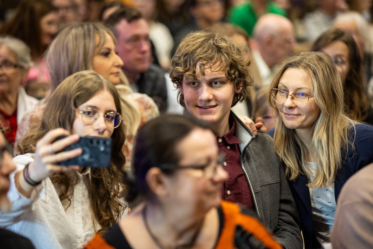 The announcement of the competition results at the Children's Gallery, photo by Andrzej Goiński/UMWKP