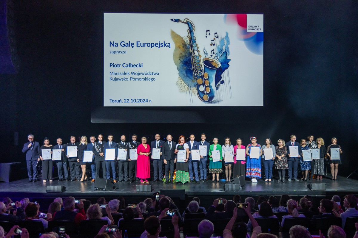 Gala europejska z okazji 25-lecia województwa kujawsko-pomorskiego, fot. Szymon Zdziebło/tarantoga.pl dla UMWKP