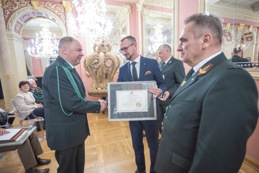 Gala stulecia Polskiego Związku Łowieckiego, fot. Mikołaj Kuras dla UMWKP